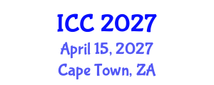 International Conference on Cardiology and Cardiovascular Medicine (ICC) April 15, 2027 - Cape Town, South Africa International Conference on Cardiology and Cardiovascular Medicine (ICC) April 15, 2027 - Cape Town, South Africa