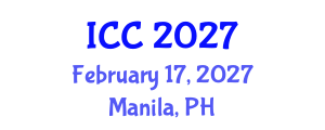 International Conference on Cardiology and Cardiovascular Medicine (ICC) February 17, 2027 - Manila, Philippines International Conference on Cardiology and Cardiovascular Medicine (ICC) February 17, 2027 - Manila, Philippines