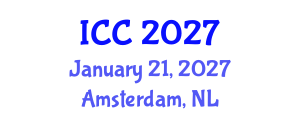 International Conference on Cardiology and Cardiovascular Medicine (ICC) January 21, 2027 - Amsterdam, Netherlands International Conference on Cardiology and Cardiovascular Medicine (ICC) January 21, 2027 - Amsterdam, Netherlands