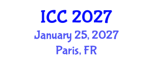 International Conference on Cardiology and Cardiovascular Medicine (ICC) January 25, 2027 - Paris, France International Conference on Cardiology and Cardiovascular Medicine (ICC) January 25, 2027 - Paris, France