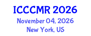 International Conference on Cardiology and Cardiovascular Medicine Research (ICCCMR) November 04, 2026 - New York, United States International Conference on Cardiology and Cardiovascular Medicine Research (ICCCMR) November 04, 2026 - New York, United States
