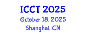 International Conference on Cardiovascular Technologies (ICCT) October 18, 2025 - Shanghai, China