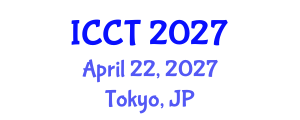 International Conference on Cardiovascular Technologies (ICCT) April 22, 2027 - Tokyo, Japan International Conference on Cardiovascular Technologies (ICCT) April 22, 2027 - Tokyo, Japan