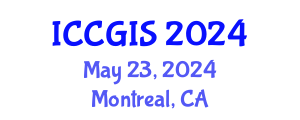International Conference on Cartography and Geoinformation Science (ICCGIS) May 23, 2024 - Montreal, Canada