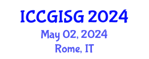 International Conference on Cartography, GIS and Geovisualization (ICCGISG) May 02, 2024 - Rome, Italy