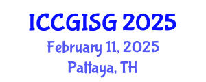 International Conference on Cartography, GIS and Geovisualization (ICCGISG) February 11, 2025 - Pattaya, Thailand