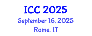 International Conference on Cataract (ICC) September 16, 2025 - Rome, Italy