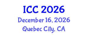 International Conference on Cataract (ICC) December 16, 2026 - Quebec City, Canada International Conference on Cataract (ICC) December 16, 2026 - Quebec City, Canada