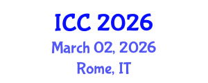 International Conference on Cataract (ICC) March 02, 2026 - Rome, Italy International Conference on Cataract (ICC) March 02, 2026 - Rome, Italy