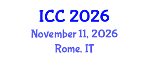 International Conference on Cataract (ICC) November 11, 2026 - Rome, Italy International Conference on Cataract (ICC) November 11, 2026 - Rome, Italy