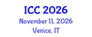 International Conference on Cataract (ICC) November 11, 2026 - Venice, Italy International Conference on Cataract (ICC) November 11, 2026 - Venice, Italy
