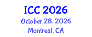 International Conference on Cataract (ICC) October 28, 2026 - Montreal, Canada International Conference on Cataract (ICC) October 28, 2026 - Montreal, Canada