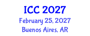 International Conference on Cataract (ICC) February 25, 2027 - Buenos Aires, Argentina International Conference on Cataract (ICC) February 25, 2027 - Buenos Aires, Argentina