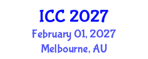International Conference on Cataract (ICC) February 01, 2027 - Melbourne, Australia International Conference on Cataract (ICC) February 01, 2027 - Melbourne, Australia