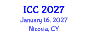 International Conference on Cataract (ICC) January 16, 2027 - Nicosia, Cyprus International Conference on Cataract (ICC) January 16, 2027 - Nicosia, Cyprus