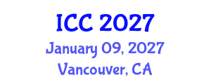 International Conference on Cataract (ICC) January 09, 2027 - Vancouver, Canada International Conference on Cataract (ICC) January 09, 2027 - Vancouver, Canada