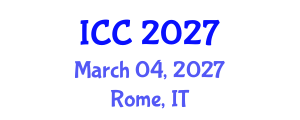 International Conference on Cataract (ICC) March 04, 2027 - Rome, Italy International Conference on Cataract (ICC) March 04, 2027 - Rome, Italy