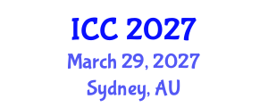 International Conference on Cataract (ICC) March 29, 2027 - Sydney, Australia International Conference on Cataract (ICC) March 29, 2027 - Sydney, Australia