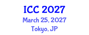 International Conference on Cataract (ICC) March 25, 2027 - Tokyo, Japan International Conference on Cataract (ICC) March 25, 2027 - Tokyo, Japan