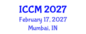 International Conference on Celestial Mechanics (ICCM) February 17, 2027 - Mumbai, India International Conference on Celestial Mechanics (ICCM) February 17, 2027 - Mumbai, India