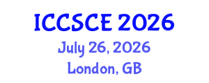 International Conference on Cell and Stem Cell Engineering (ICCSCE) July 26, 2026 - London, United Kingdom