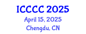 International Conference on Cement and Concrete Chemistry (ICCCC) April 15, 2025 - Chengdu, China