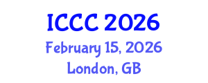 International Conference on Cement and Concrete (ICCC) February 15, 2026 - London, United Kingdom