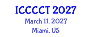 International Conference on Cement, Concrete and Construction Technology (ICCCCT) March 11, 2027 - Miami, United States International Conference on Cement, Concrete and Construction Technology (ICCCCT) March 11, 2027 - Miami, United States