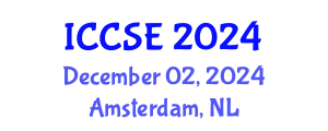 International Conference on Ceramic Science and Engineering (ICCSE) December 02, 2024 - Amsterdam, Netherlands International Conference on Ceramic Science and Engineering (ICCSE) December 02, 2024 - Amsterdam, Netherlands