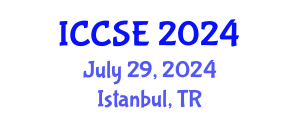 International Conference on Ceramic Science and Engineering (ICCSE) July 29, 2024 - Istanbul, Turkey