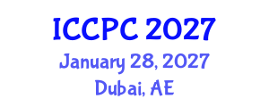 International Conference on Cervical Pathology and Colposcopy (ICCPC) January 28, 2027 - Dubai, United Arab Emirates International Conference on Cervical Pathology and Colposcopy (ICCPC) January 28, 2027 - Dubai, United Arab Emirates