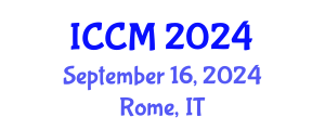 International Conference on Change Management (ICCM) September 16, 2024 - Rome, Italy