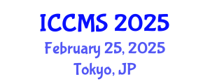 International Conference on Chaos, Control, Modelling and Simulation (ICCMS) February 25, 2025 - Tokyo, Japan