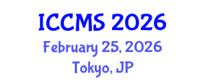 International Conference on Chaos, Control, Modelling and Simulation (ICCMS) February 25, 2026 - Tokyo, Japan
