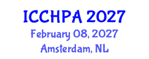 International Conference on Characteristics and History of Performance Art (ICCHPA) February 08, 2027 - Amsterdam, Netherlands International Conference on Characteristics and History of Performance Art (ICCHPA) February 08, 2027 - Amsterdam, Netherlands