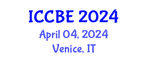 International Conference on Chemical and Biochemical Engineering (ICCBE) April 04, 2024 - Venice, Italy