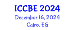International Conference on Chemical and Biochemical Engineering (ICCBE) December 16, 2024 - Cairo, Egypt
