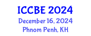 International Conference on Chemical and Biochemical Engineering (ICCBE) December 16, 2024 - Phnom Penh, Cambodia