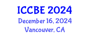 International Conference on Chemical and Biochemical Engineering (ICCBE) December 16, 2024 - Vancouver, Canada