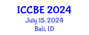 International Conference on Chemical and Biochemical Engineering (ICCBE) July 15, 2024 - Bali, Indonesia
