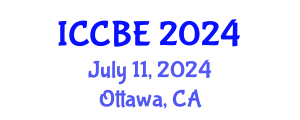 International Conference on Chemical and Biochemical Engineering (ICCBE) July 11, 2024 - Ottawa, Canada
