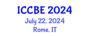 International Conference on Chemical and Biochemical Engineering (ICCBE) July 22, 2024 - Rome, Italy