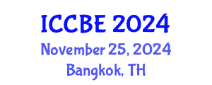 International Conference on Chemical and Biochemical Engineering (ICCBE) November 25, 2024 - Bangkok, Thailand