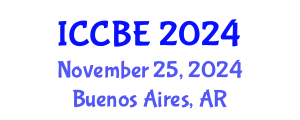 International Conference on Chemical and Biochemical Engineering (ICCBE) November 25, 2024 - Buenos Aires, Argentina