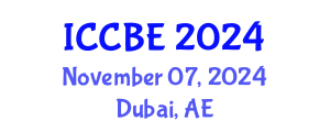 International Conference on Chemical and Biochemical Engineering (ICCBE) November 07, 2024 - Dubai, United Arab Emirates
