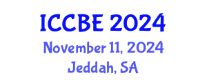 International Conference on Chemical and Biochemical Engineering (ICCBE) November 11, 2024 - Jeddah, Saudi Arabia