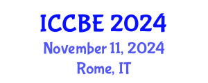 International Conference on Chemical and Biochemical Engineering (ICCBE) November 11, 2024 - Rome, Italy