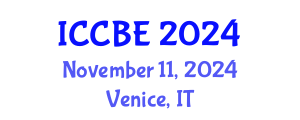 International Conference on Chemical and Biochemical Engineering (ICCBE) November 11, 2024 - Venice, Italy