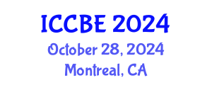 International Conference on Chemical and Biochemical Engineering (ICCBE) October 28, 2024 - Montreal, Canada