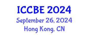 International Conference on Chemical and Biochemical Engineering (ICCBE) September 26, 2024 - Hong Kong, China